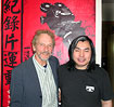 Andrew with Chinese film director
