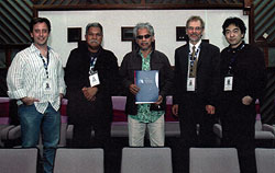 l-r: Jeff Bollow (NZ), Tikoy Aguiluz (Phillipines), U-Wei Hj. Saari (Malaysia), Andrew Vial (Aus) & Sozo Teruoka (JP)